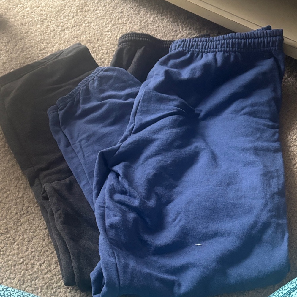 Two pairs of men’s sweatpants